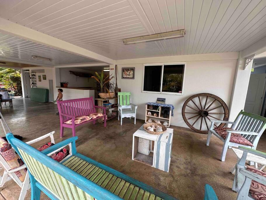 Meri Lodge Huahine Fare Extérieur photo